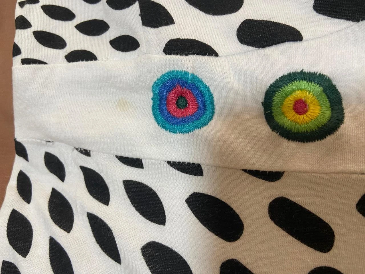 Vestido de verão alças largas, saia baloné. Desigual. Tamanho L – photo 16